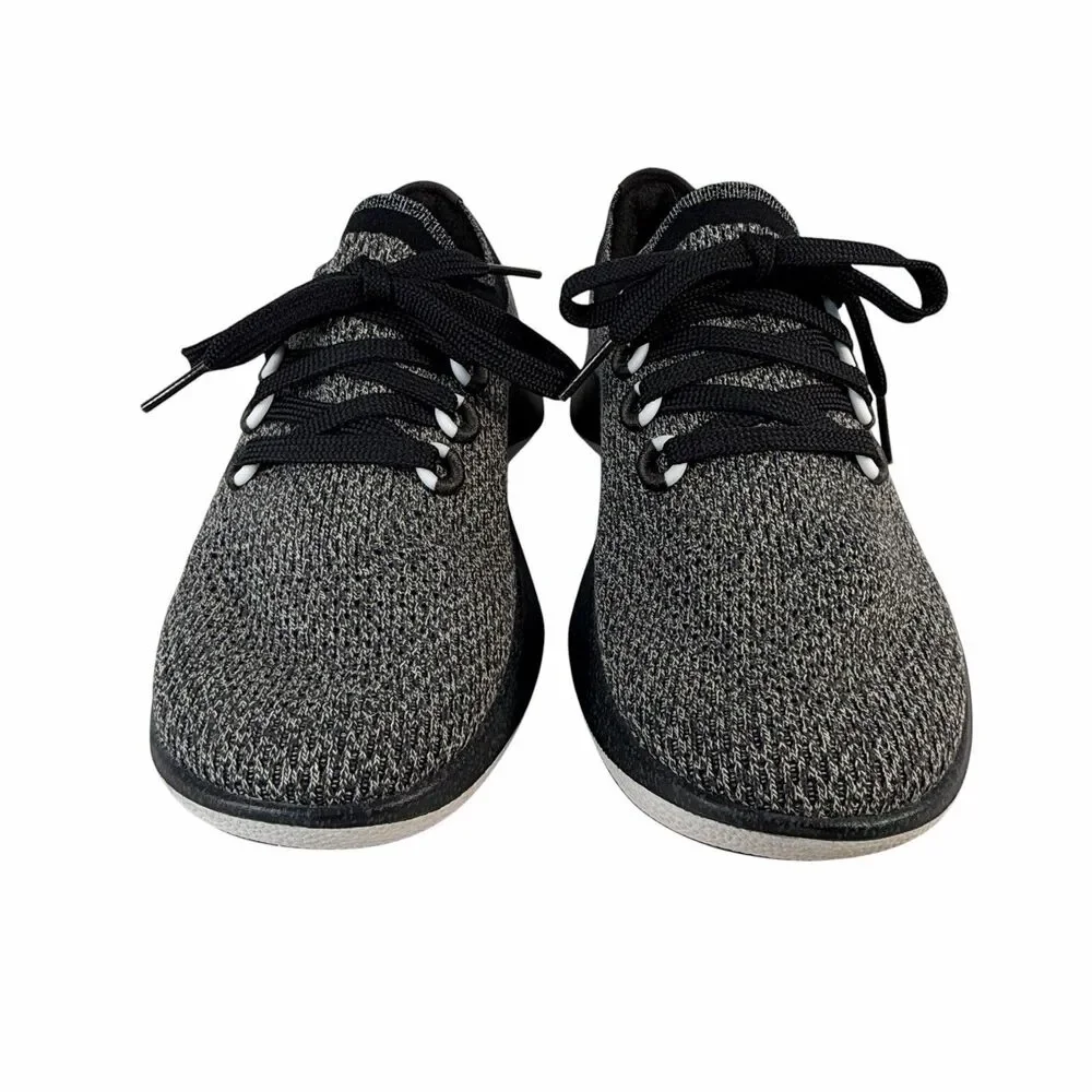 Allbirds Tree Dasher Sneakers Raven (Gray/Black Knit ) Men’s US size 10